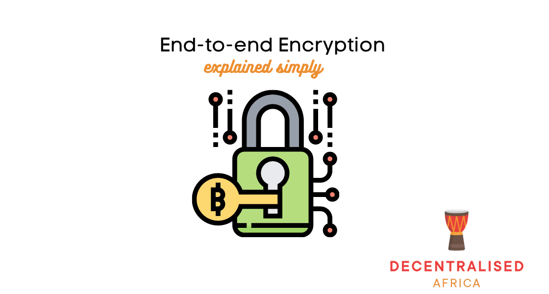 End-to-end Encryption Blockchain Technology