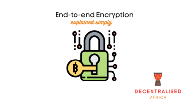 End-to-end Encryption Blockchain Technology