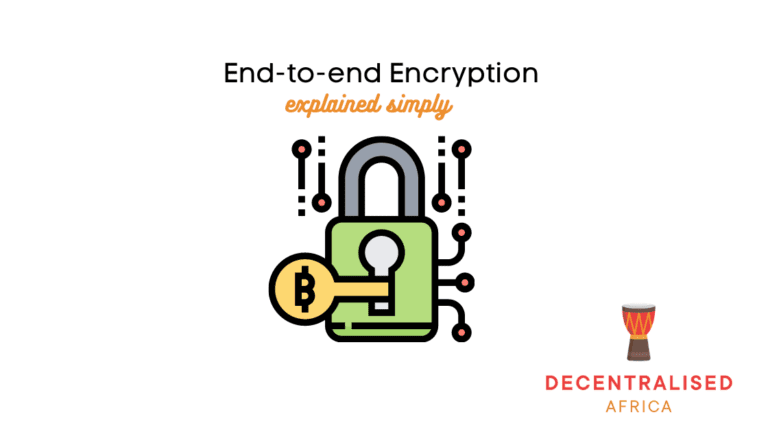 End-to-end Encryption Blockchain Technology