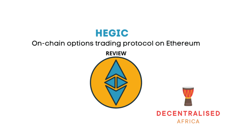 Hegic on-chain options trading protocol on Ethereum