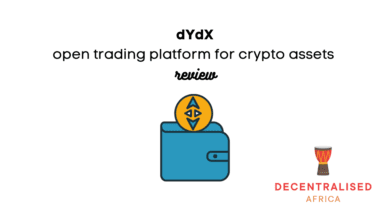 dYdX decentralised exchange platform