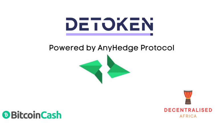 Detoken Anyhedge BitcoinCash