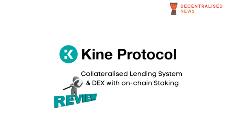 Kine Protocol is a collateralised lending system