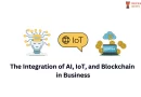 The Convergence of AI, IoT and Blockchain: Redefining Business Efficiency