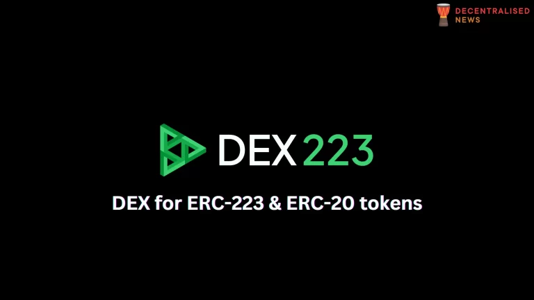 DEXfor ERC-223 & ERC-20 tokens