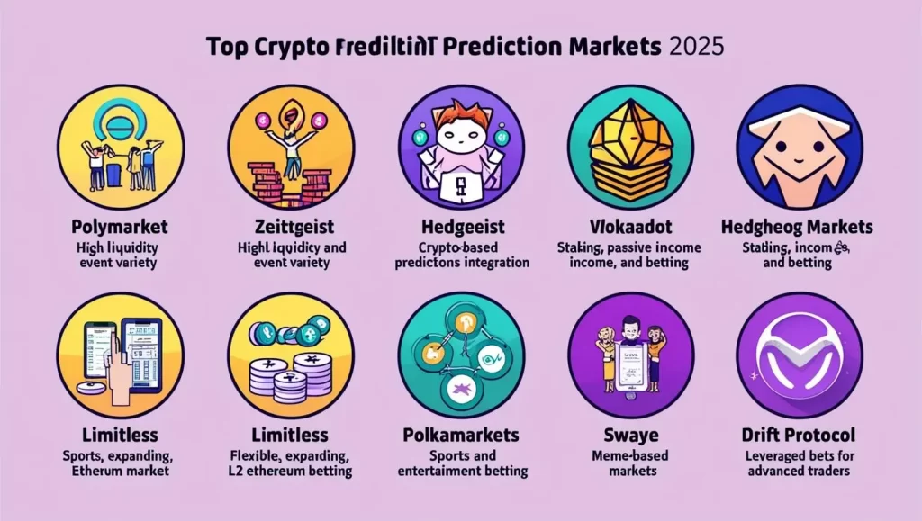 7 Best Crypto Prediction Markets in 2025.