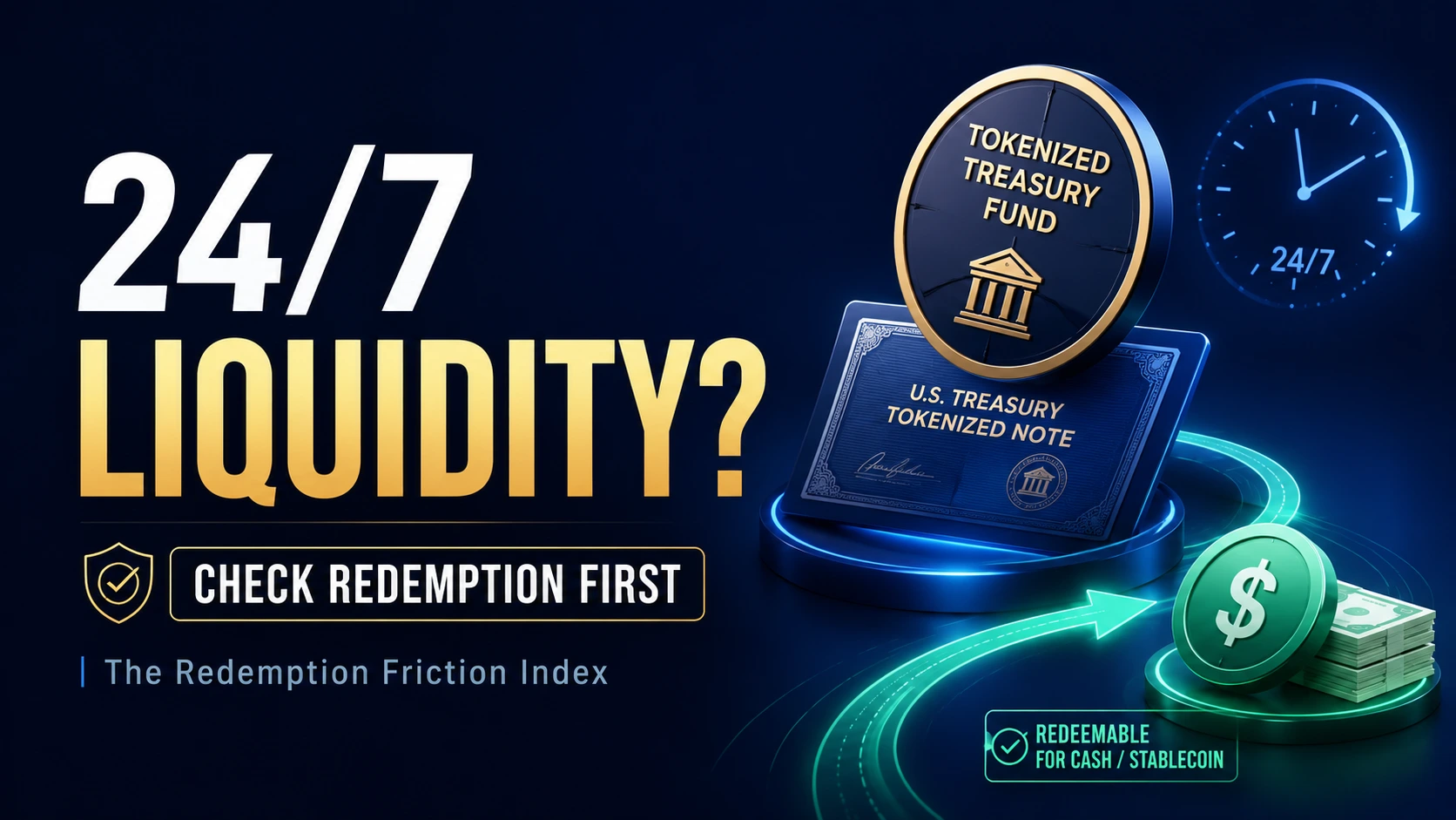 BUIDL, OUSG, USDY and BENJI: Which Tokenized Treasury Product Is Actually Liquid?