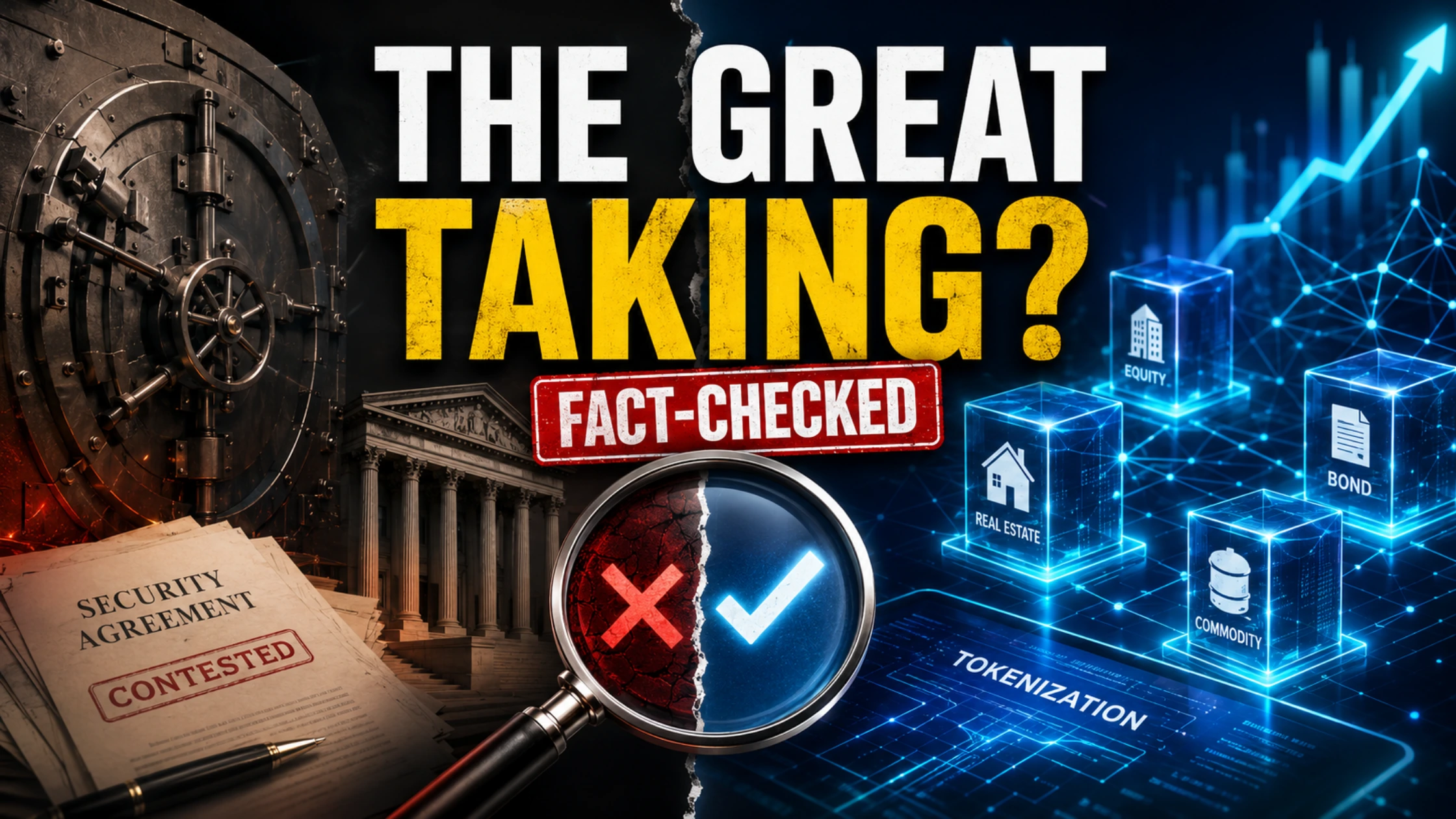 The Great Taking, Fact-Checked: What’s Real, What’s Contested, and Why Tokenization Makes the Question Matter Again