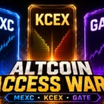 kcex,gate,mexc