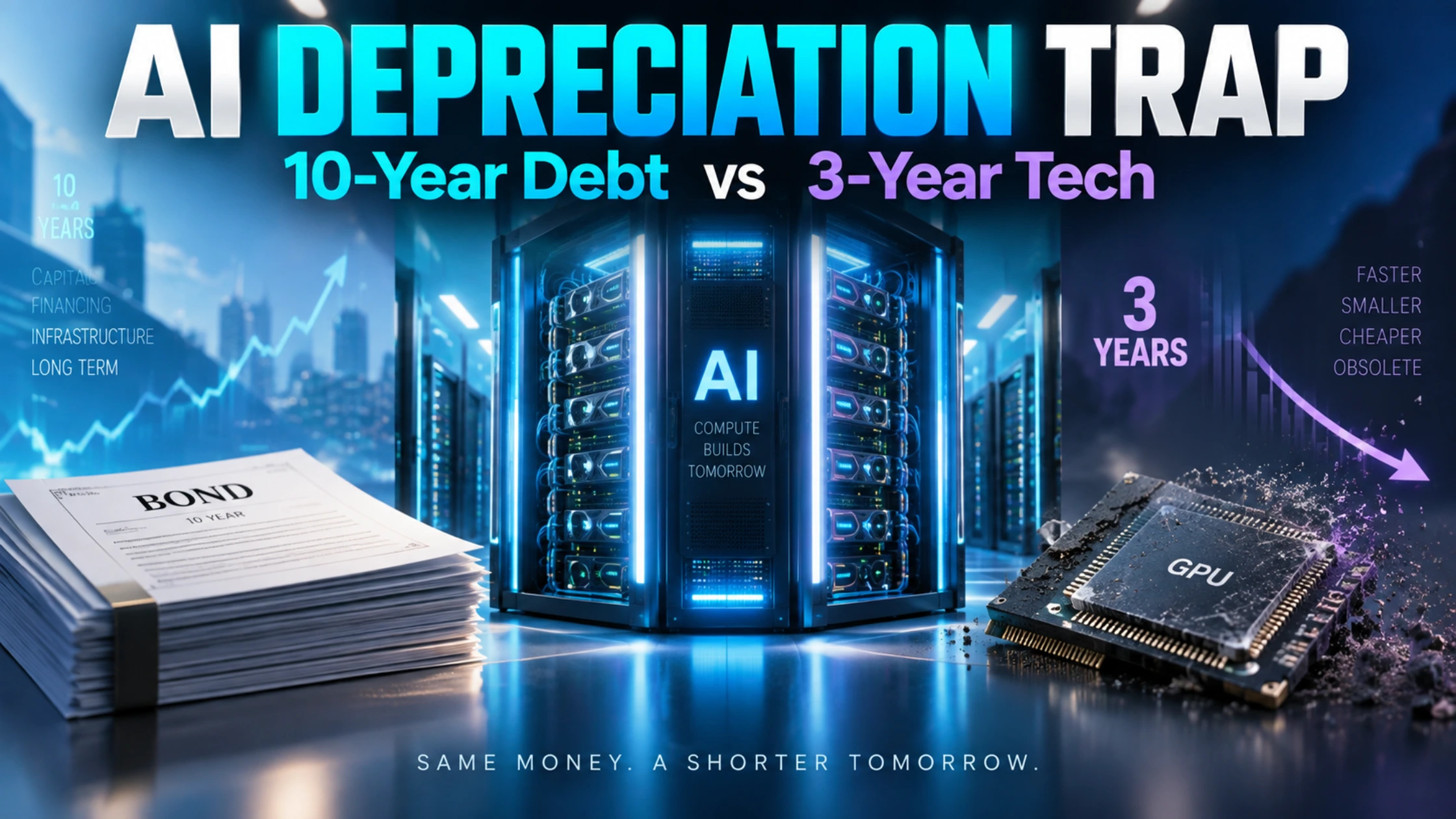What Happens When AI Hardware Ages Faster Than the Debt Financing It?