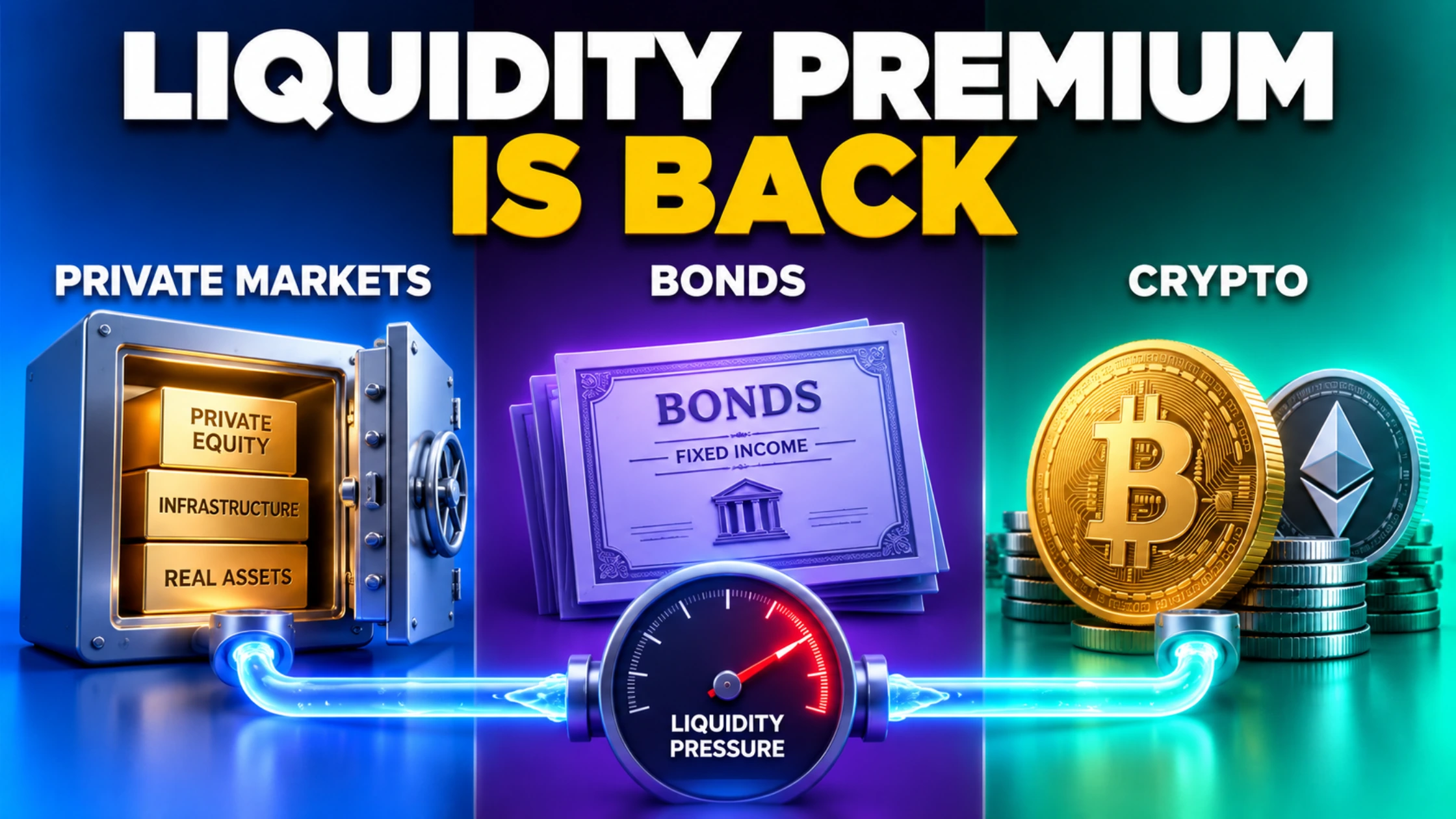 The Liquidity Premium Is Back: Why Private Markets, Bonds and Crypto Are Facing the Same Test