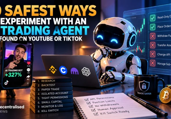 AI trading agent safety guide for experiments discovered on YouTube or TikTok