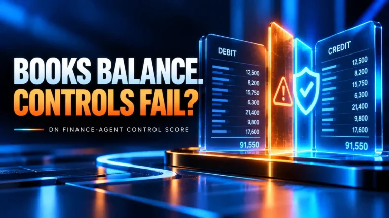 DN cover for The Agentic Accounting and Close Benchmark: Do the Books Balance for the Wrong Reasons?