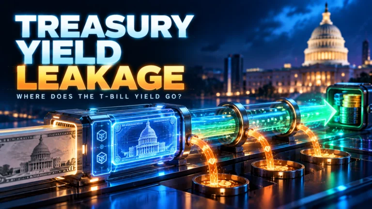 Tokenized Treasury Yield Leakage Index 2027 — where does the T-bill yield go?