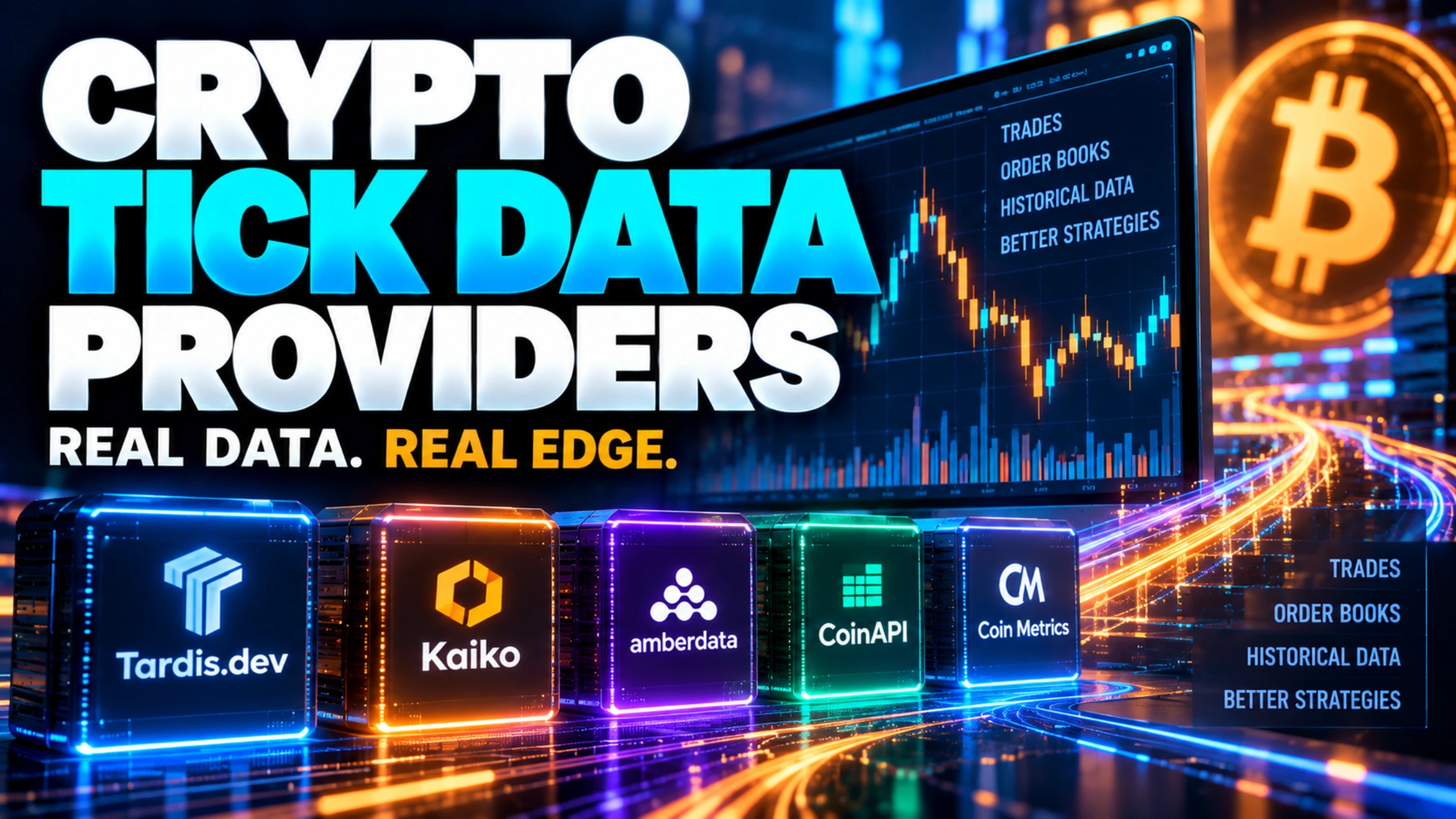 Best Historical Crypto Tick Data Providers 2027: Tardis.dev vs Kaiko vs Amberdata vs CoinAPI vs Coin Metrics